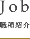 Job 職種紹介
